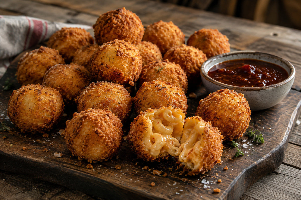Smoked Chilli Mac & Cheese Bites