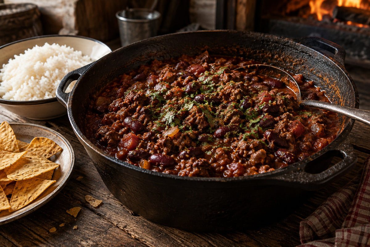 Smoked Chilli Venison Chilli