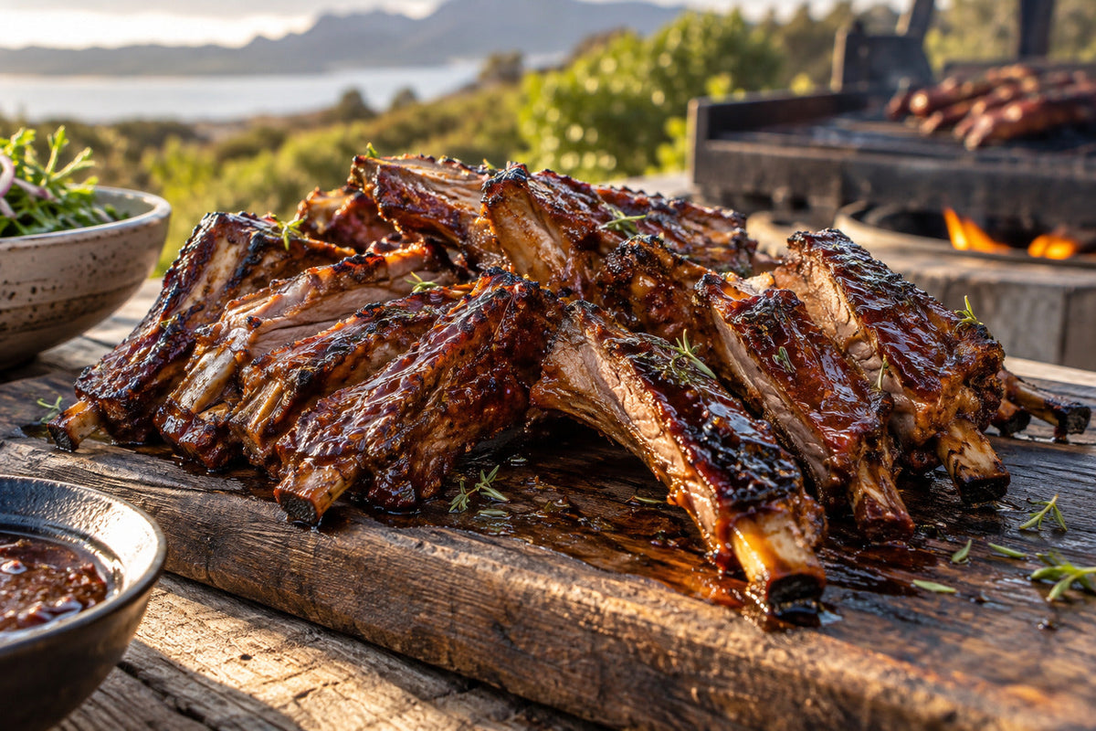 Saucy Lamb Ribs