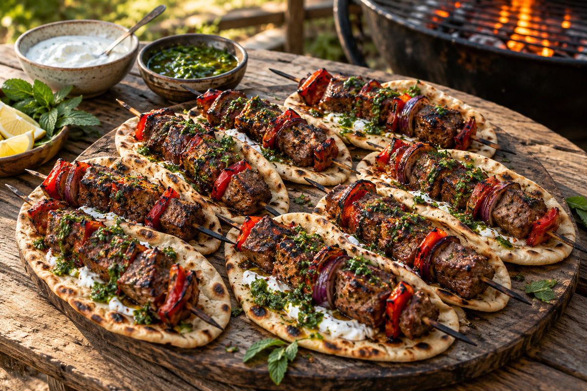 Lamb, Chilli & Mint Kebabs