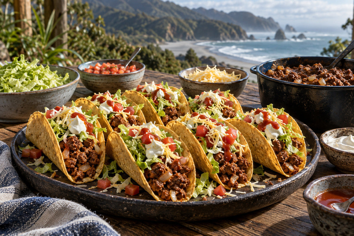 Smoked Chilli Mince Tacos