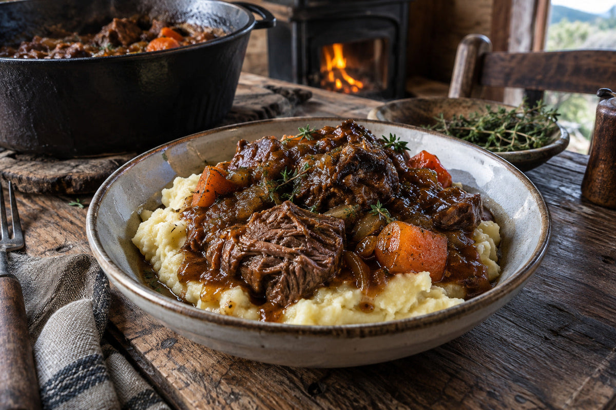 Braised Meat on Mash