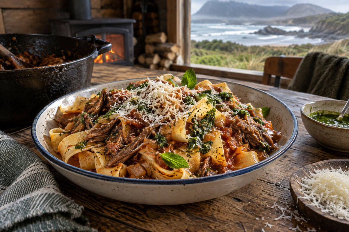 Slow Lamb & Mint Ragu