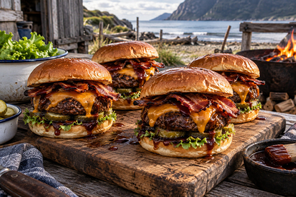 Bonfire Bacon Cheeseburger
