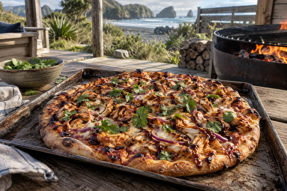 Bonfire BBQ Chicken Pizza