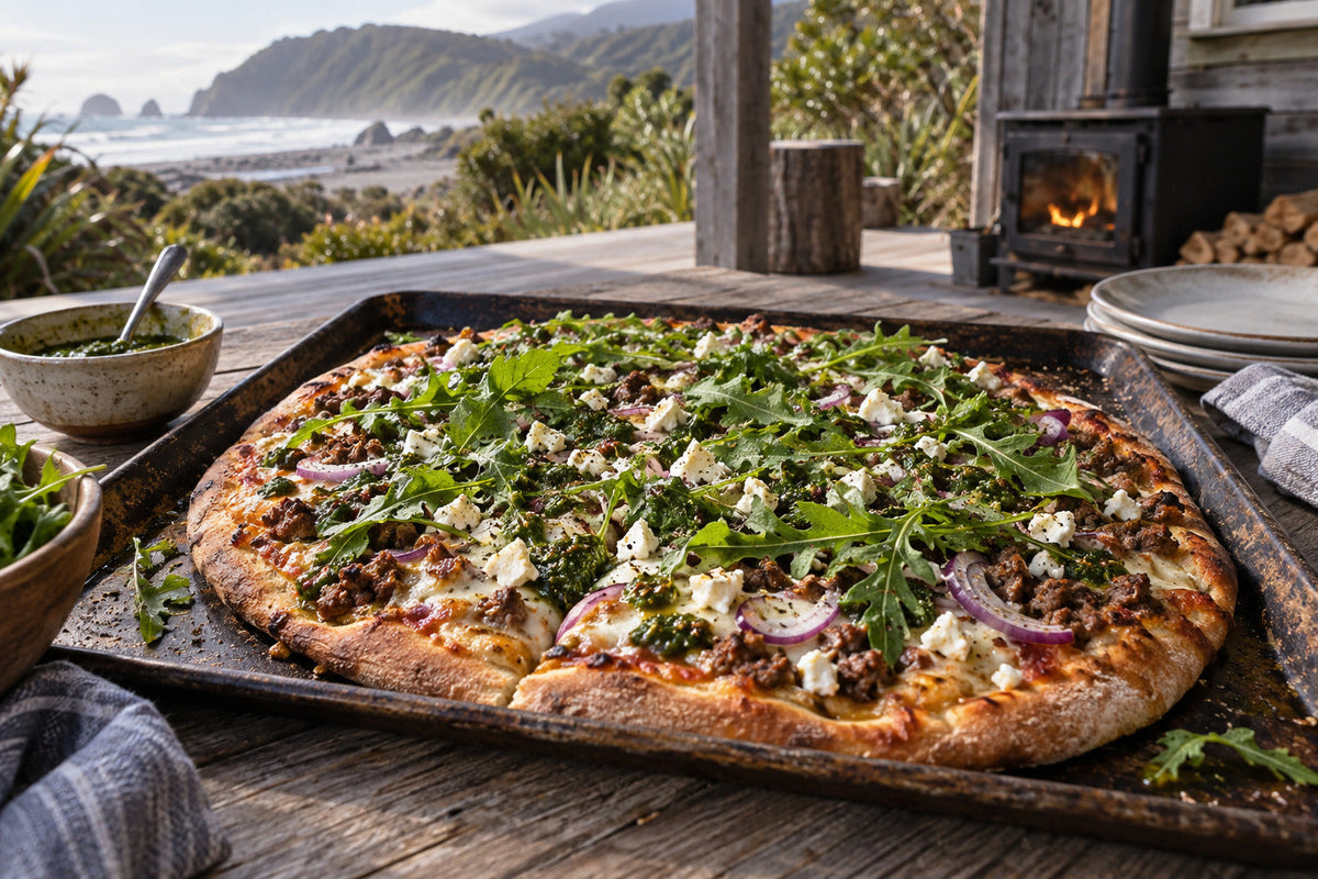 Lamb, Feta & Mint Pizza