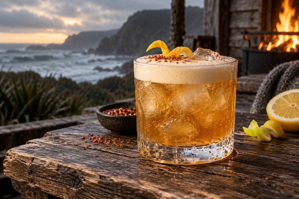 Smoky Whisky Sour
