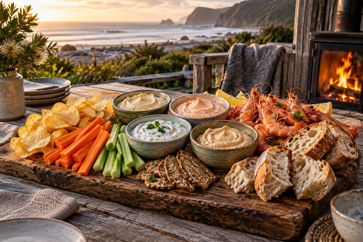 The Four-Sauce Dip Board