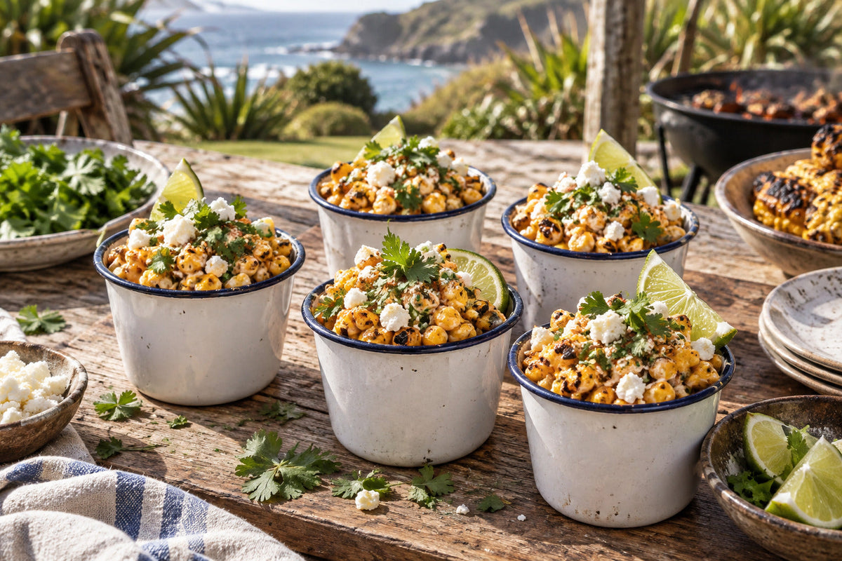 Smoky Street Corn Cups