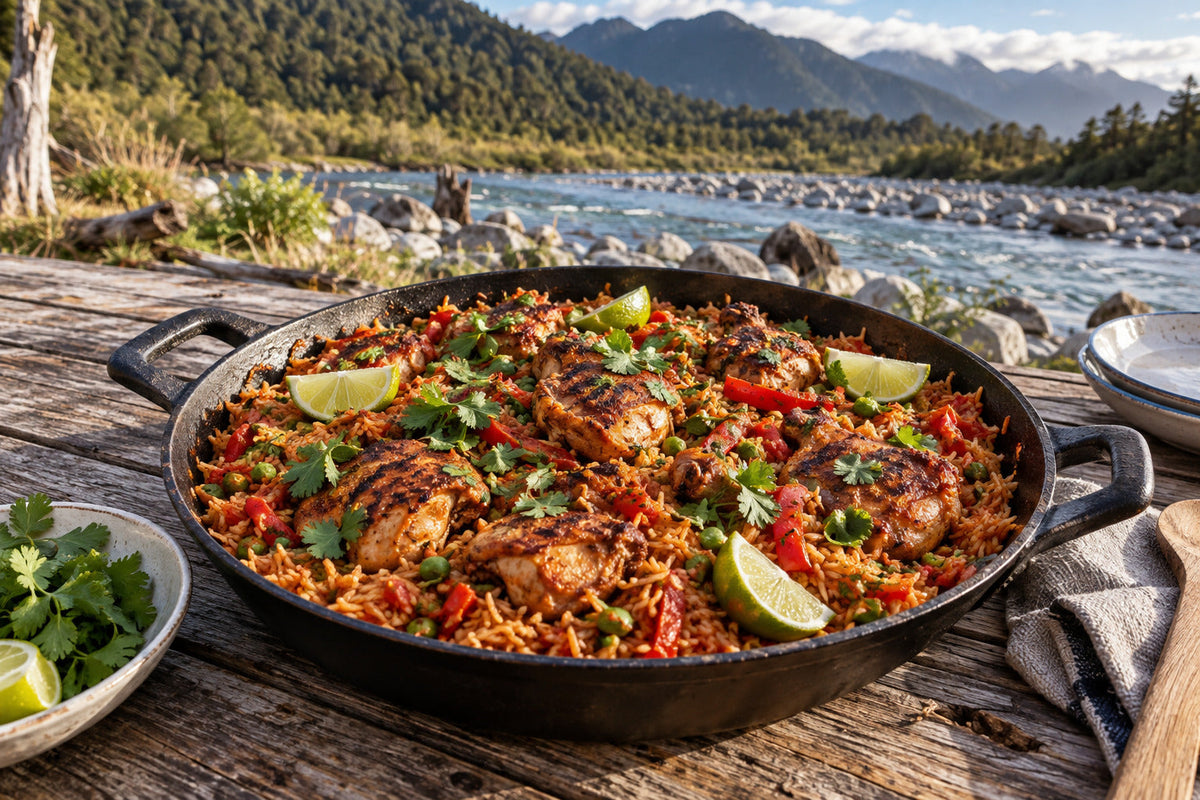 Smoky Chicken and Red Rice