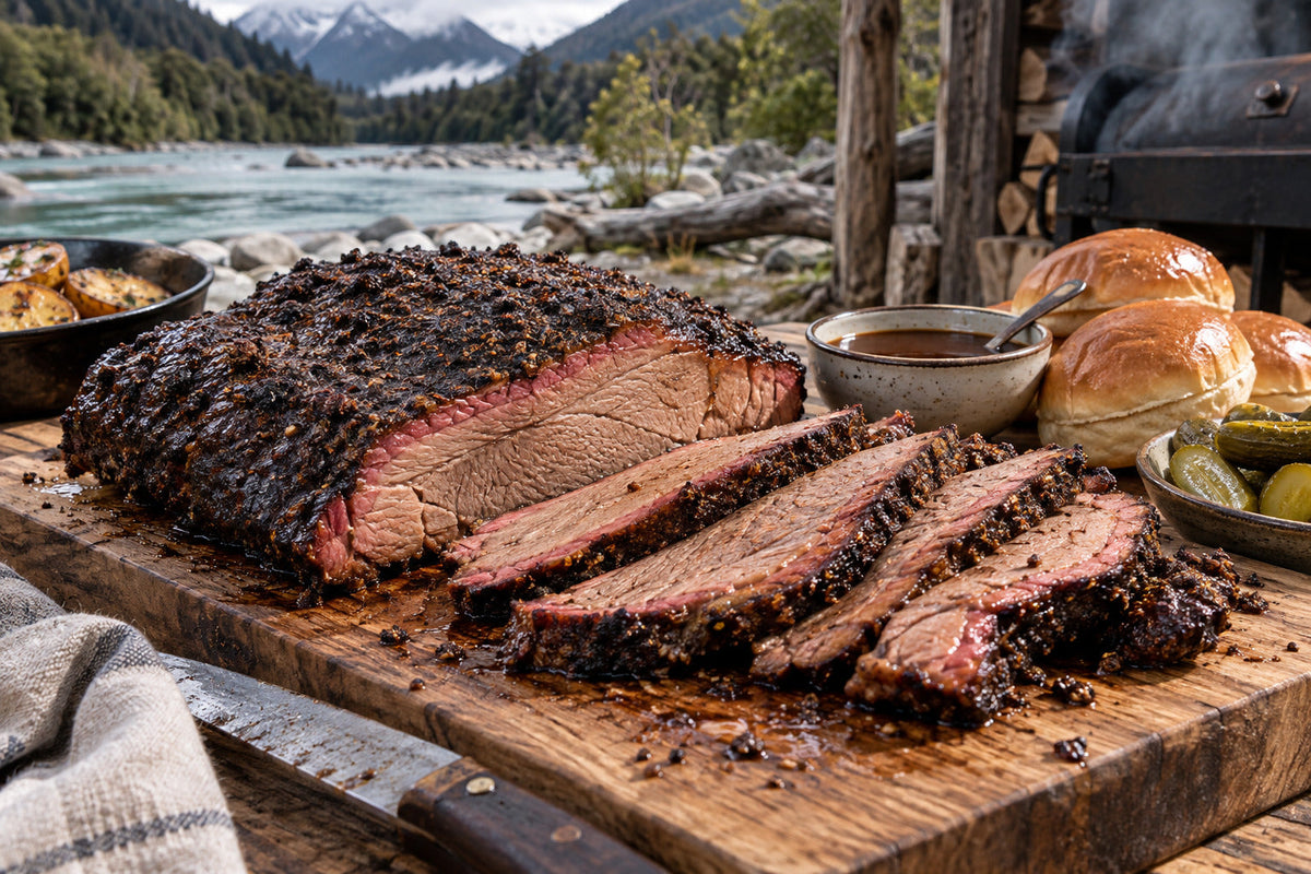 Wild Meat Peppered Smoked Brisket