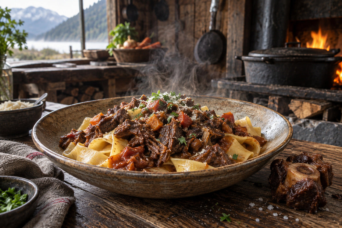 Wild Meat Smoked Oxtail Ragu