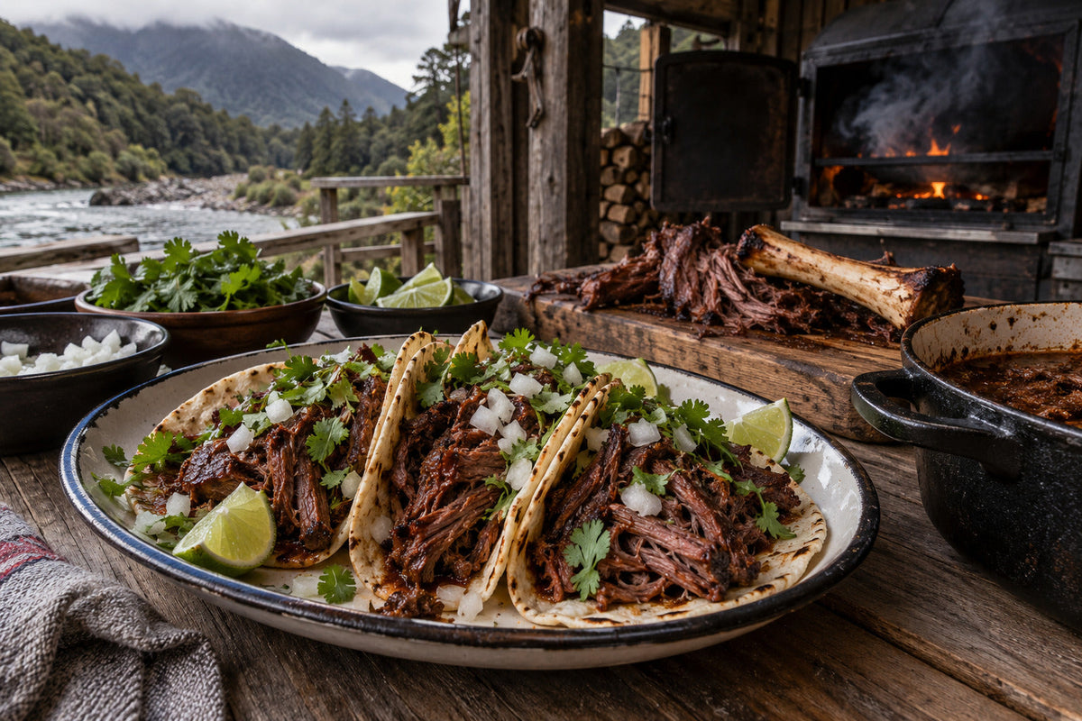 Smoked Chilli Beef Shin Tacos