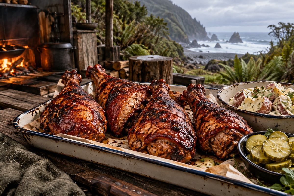 Smoked Chilli Turkey Legs
