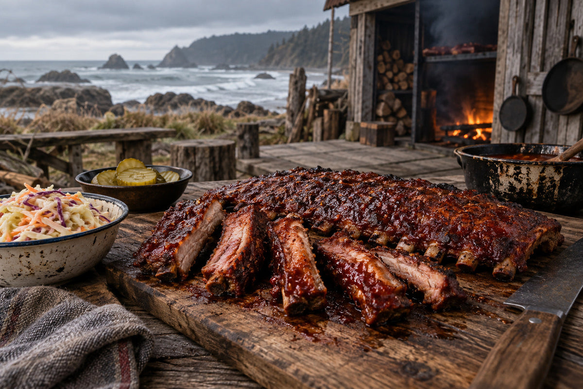 Smoked Chilli St Louis Pork Ribs