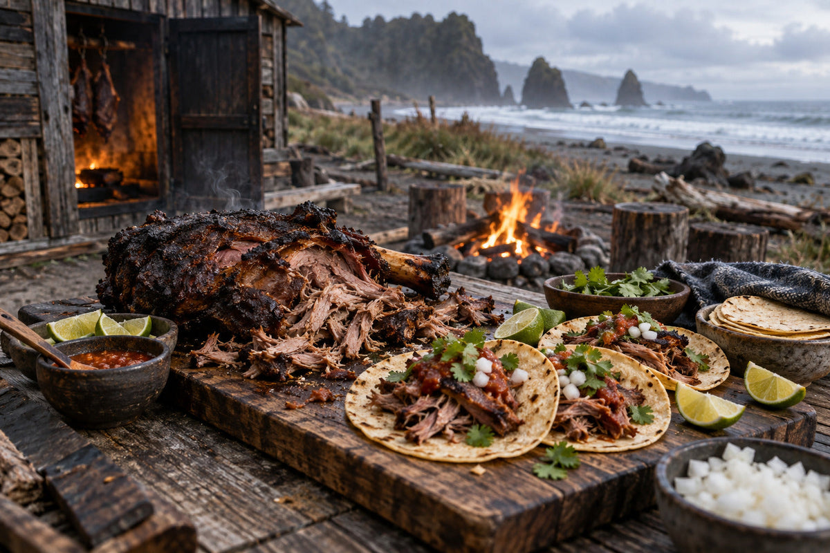 Smoked Chilli Goat Shoulder