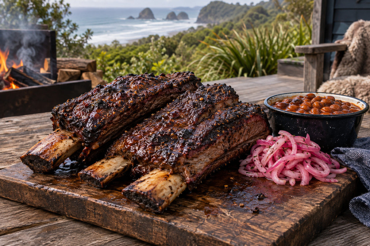 Bonfire BBQ Beef Plate Ribs