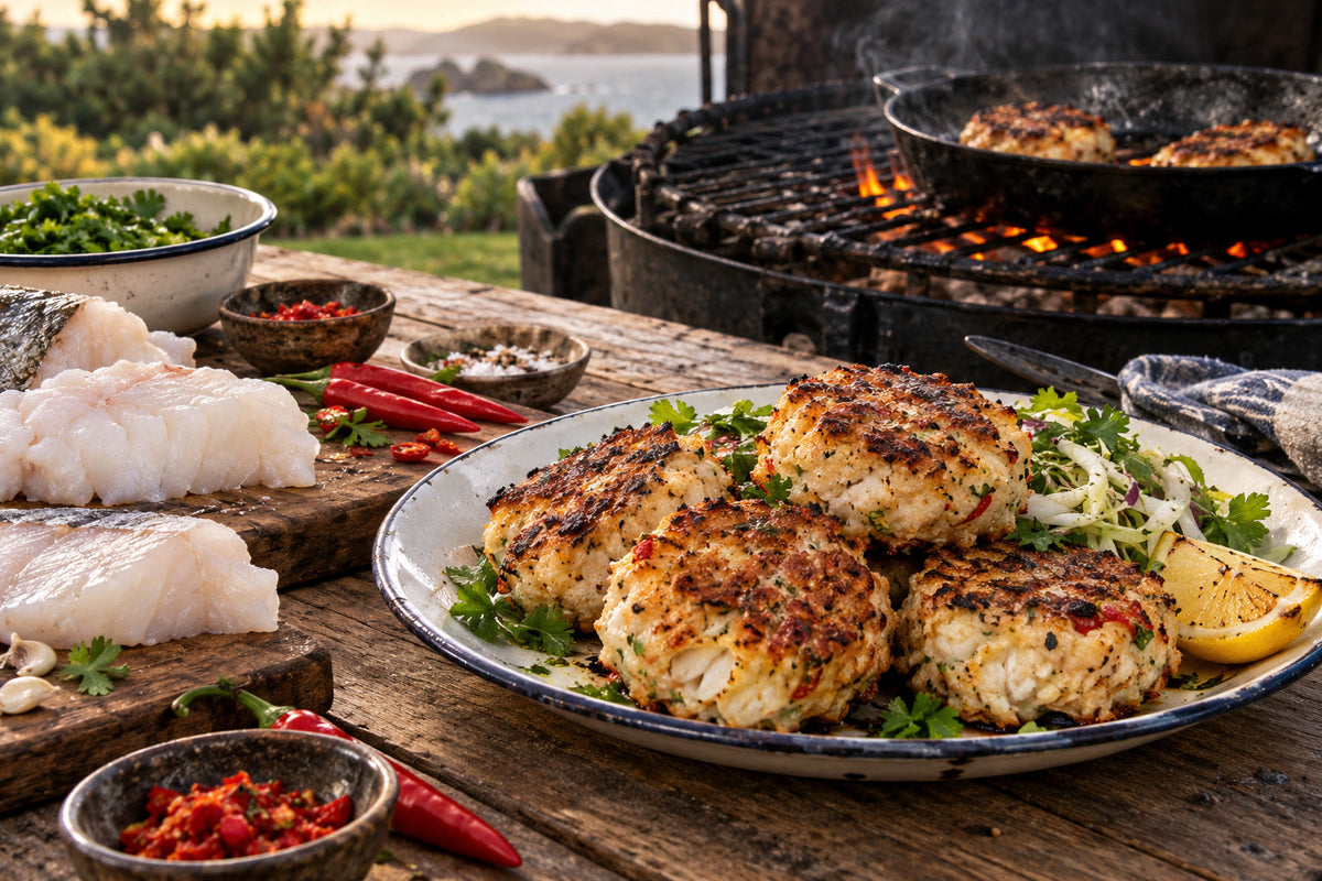 Smoked Chilli Hapuka Fishcakes