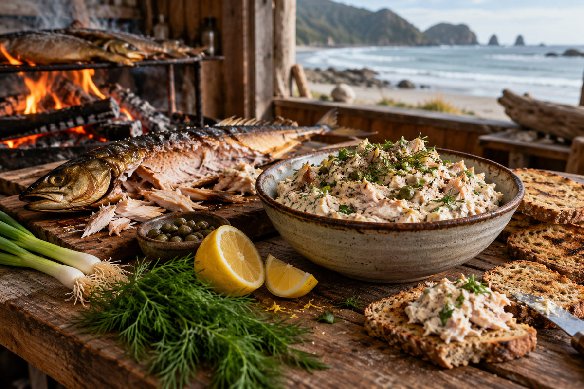 Bonfire Smoked Kahawai Dip