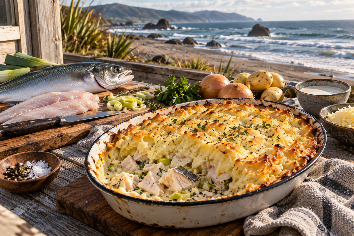 Wild Meat Kahawai Fish Pie