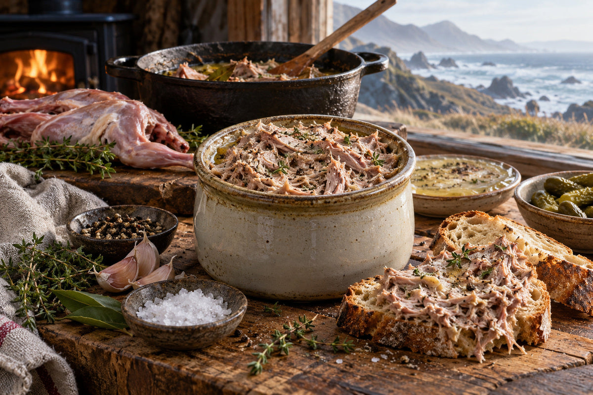 Wild Meat Rabbit Rillettes