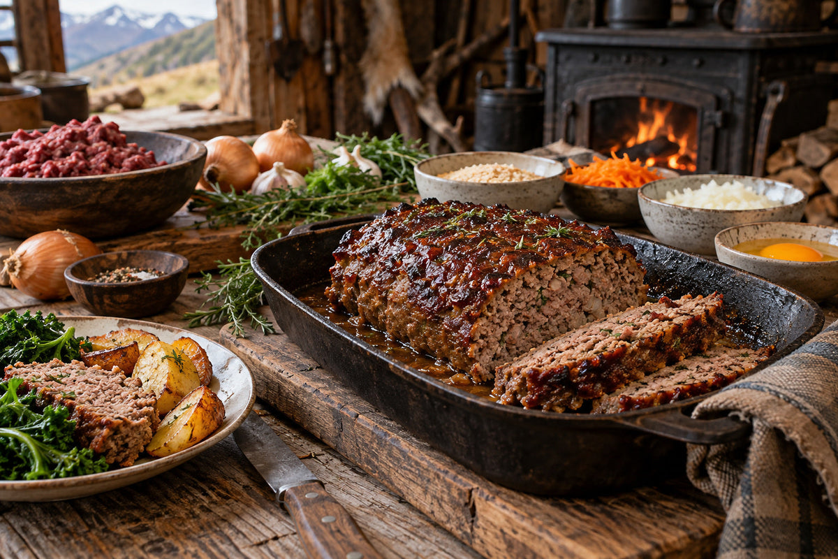 Wild Meat Tahr Meatloaf