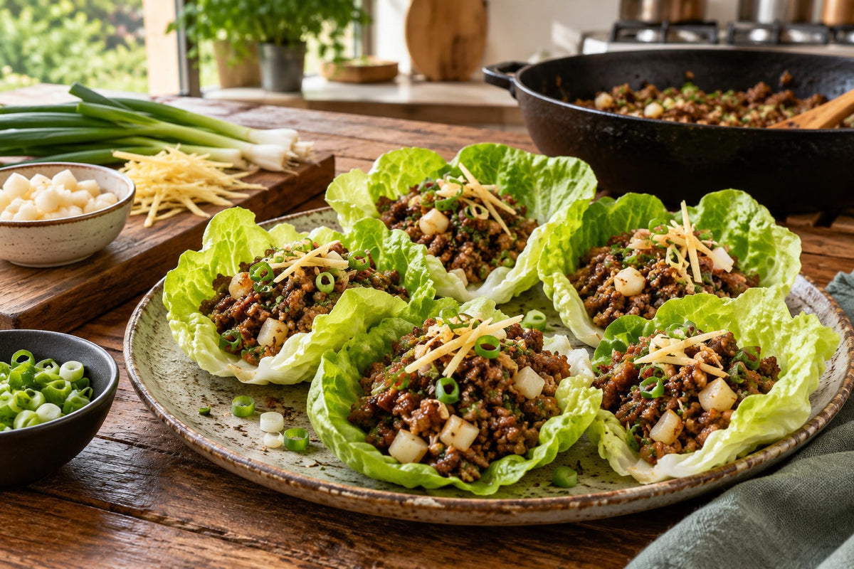 Wild Boar San Choy Bow