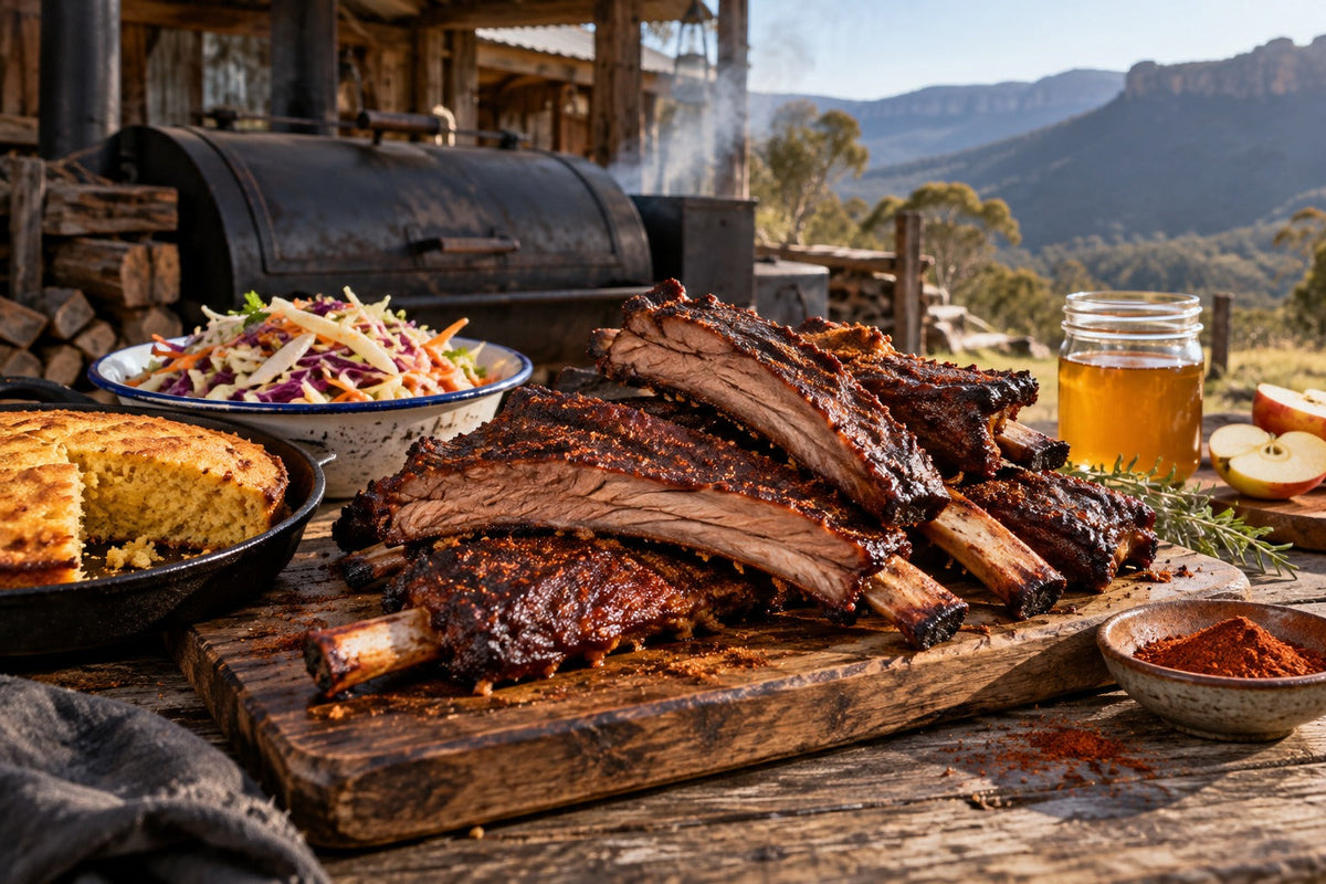 Bonfire Venison Ribs