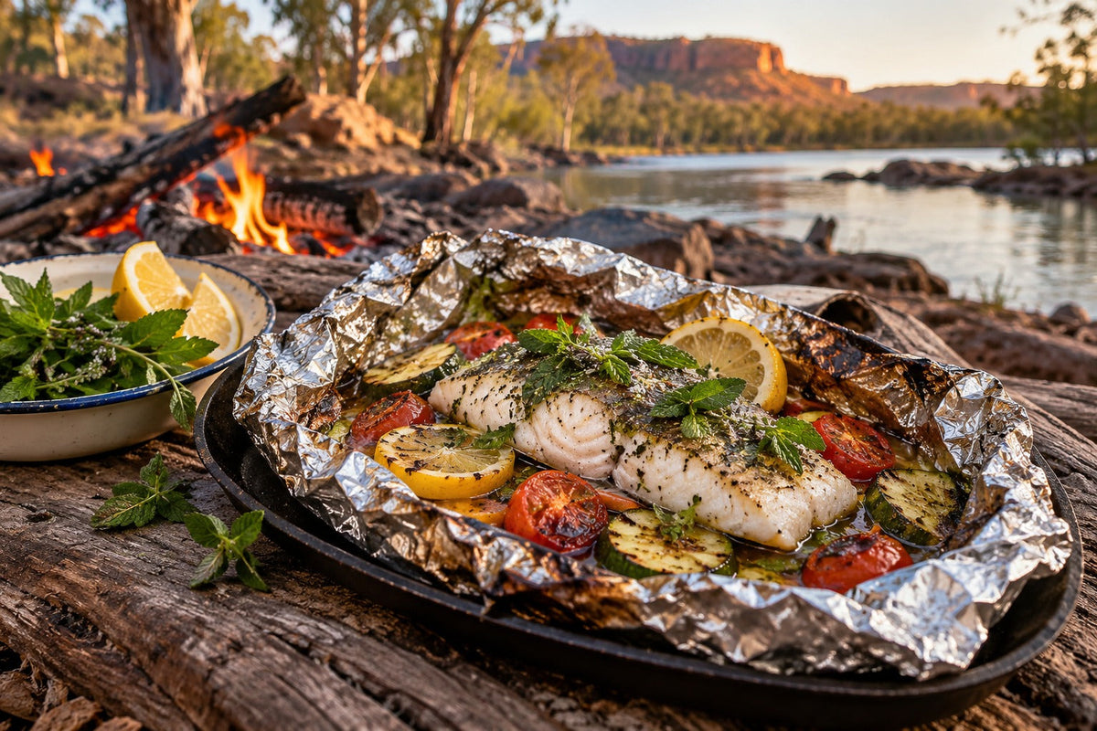 Barramundi Parcels with Forking Mint