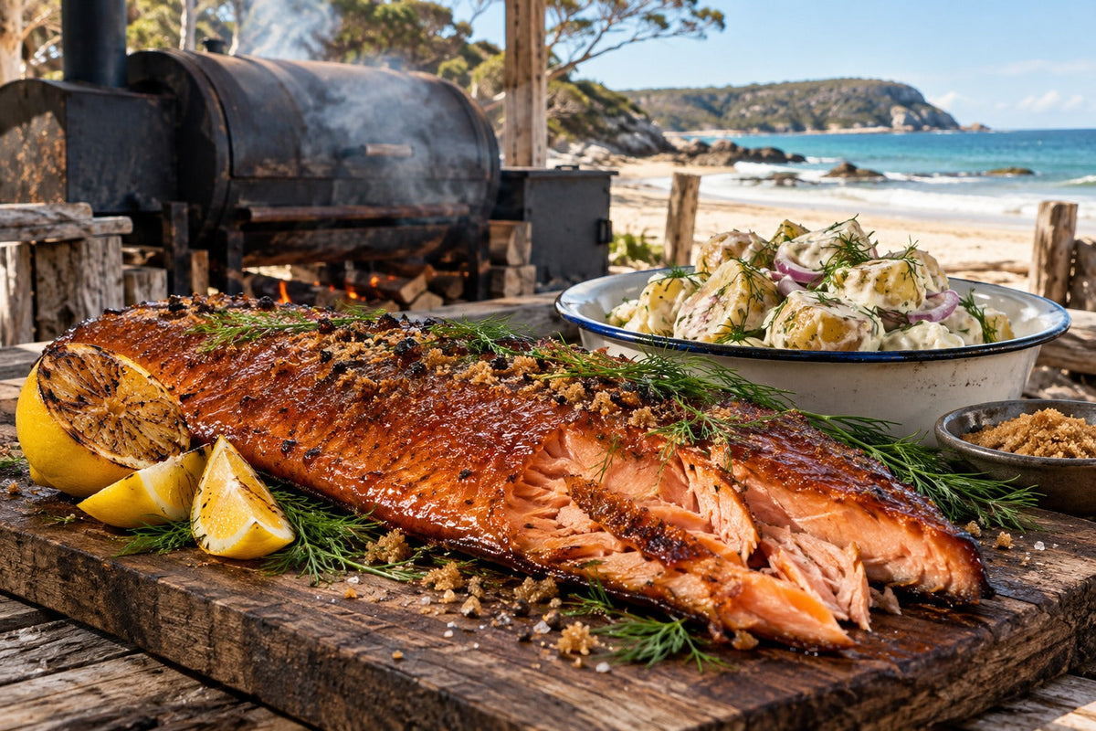 Bonfire Hot-Smoked Australian Salmon