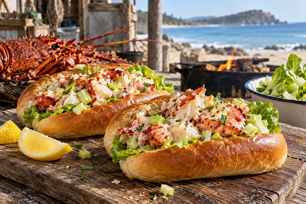 Bonfire Rock Lobster Rolls